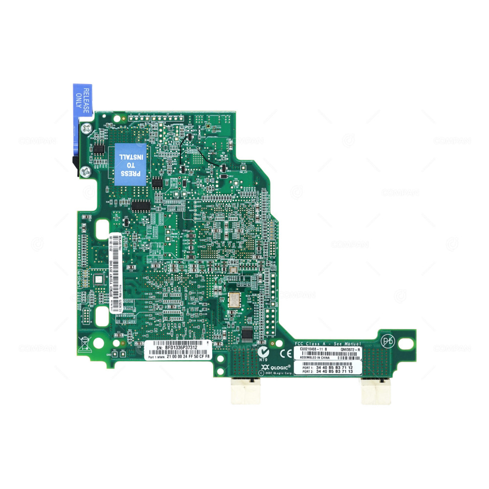 00Y5630 IBM QLOGIC QMI3572 ETHERNET & 8GB FIBRE CHANNEL EXPANSION CARD 00Y5631
